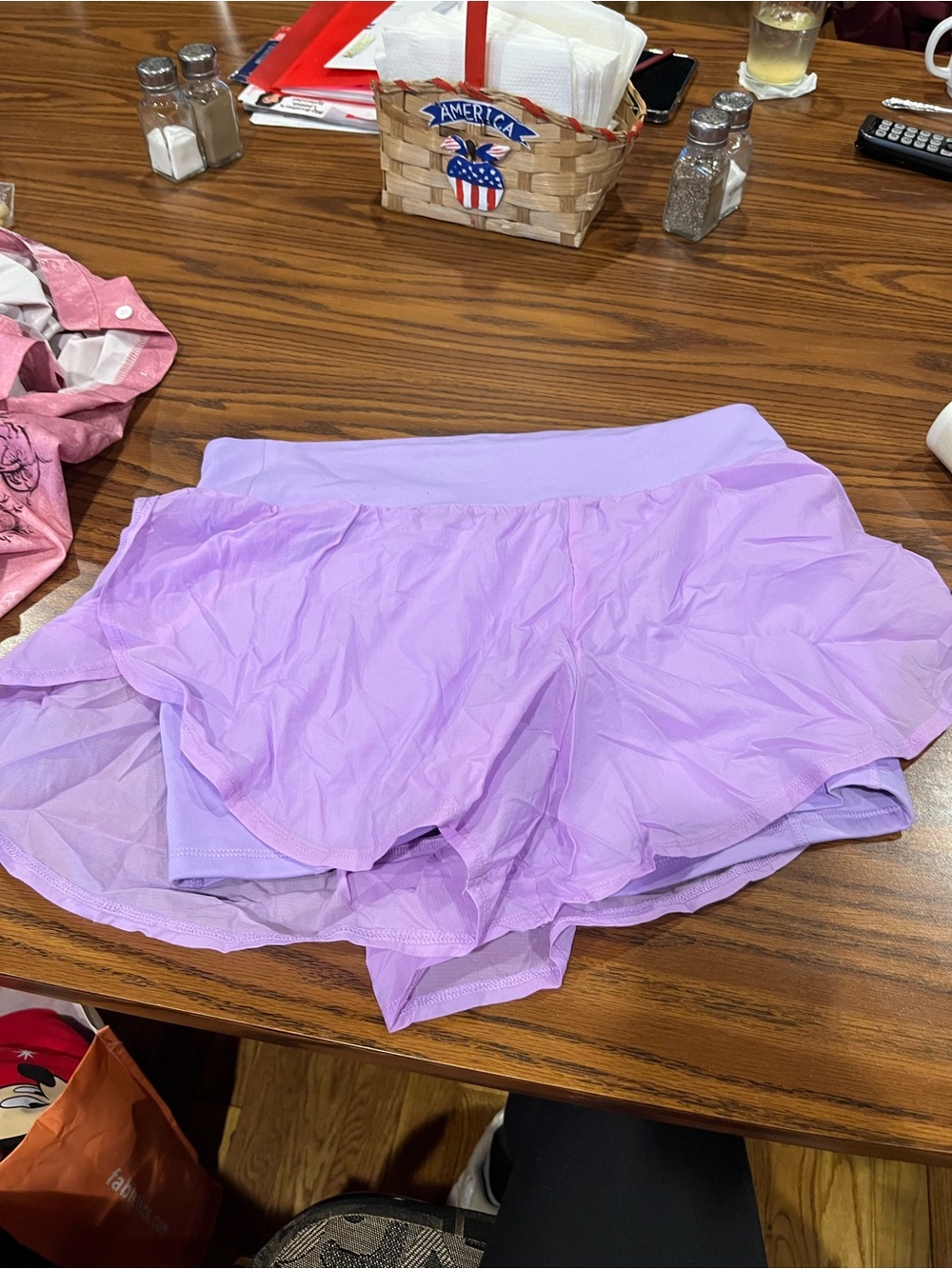all in motion Lavender Athletic Skort Shorts